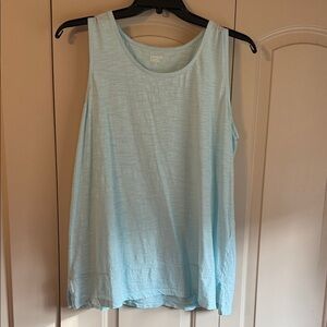 Lands' End Sky Blue Tank Top